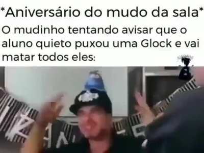 O ALUNO QUIETO N&Atilde;O EST&Aacute; T&Atilde;O QUIETO ESSA CACACA