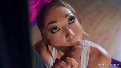 Lily Labeau &amp;amp; Danny D - Aerial Downward Doggystyle