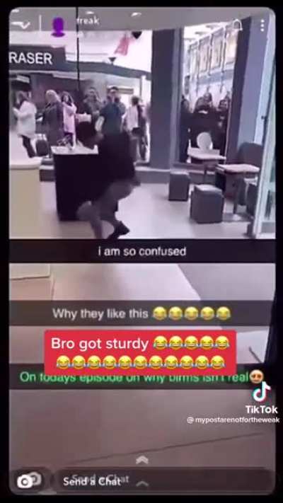 Bro got sturdy mid-heist 💀 only in Birmingham 😭
