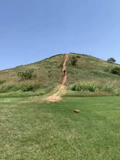 The last thing I said before going up the hill was &ldquo;if I crash, you better get it on video&rdquo;