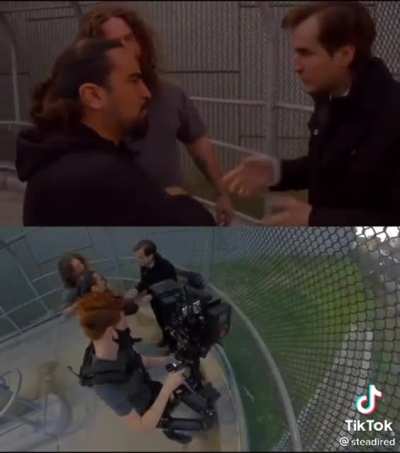 Loved the insight by the cameraman about this scene (@steadired on Tik Tok)