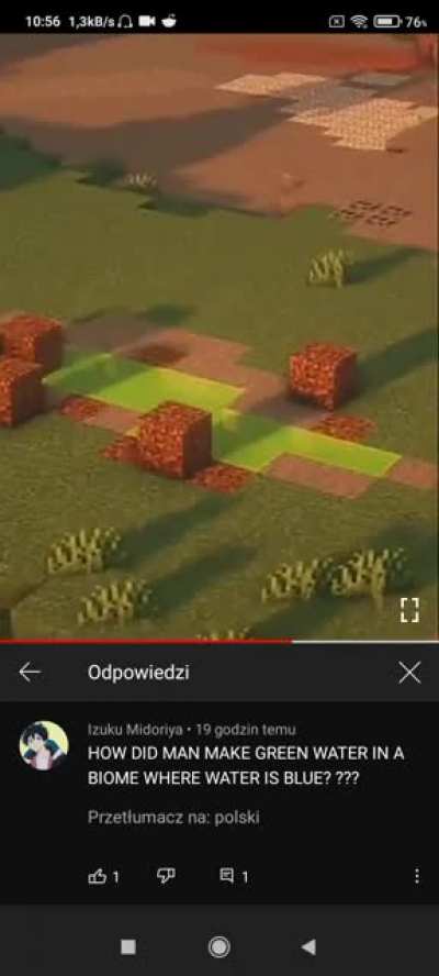 Green glass in minecraft exists