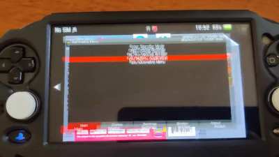 Custom Theme and Game Launchers for WipEout-Dedicated PS Vita 1000