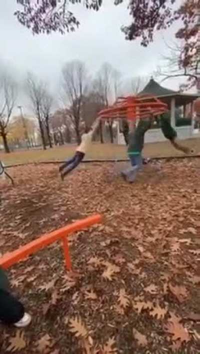 Spinning around uncontrollably