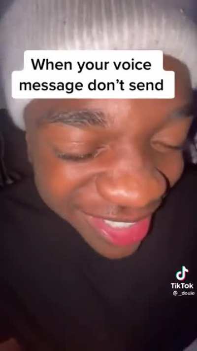 When your voice message doesn&rsquo;t send