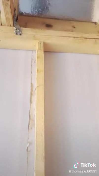 They are cutting corners in new houses.