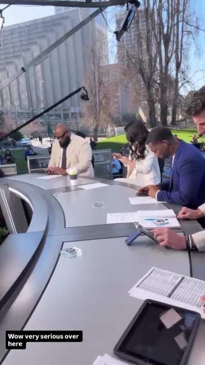 Laura on NFL Live today - IG story