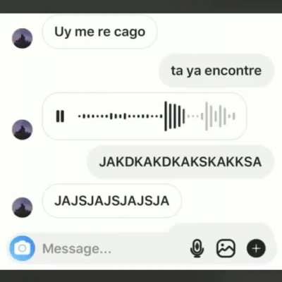 La concha de su madre ya me dieron shadowban de nuevo
