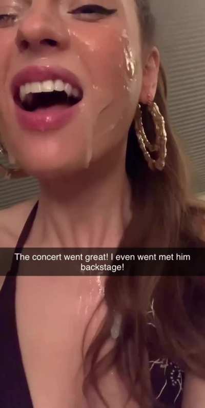 Your girl went to her fav artists concert without you. It went great!
