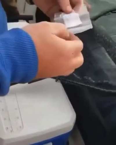 Fisherman find strange note inside fish