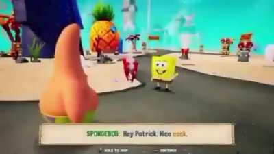 A message from sponge bob