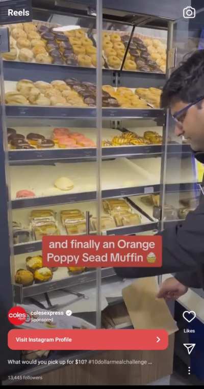 Coles PR is working overtime. 
