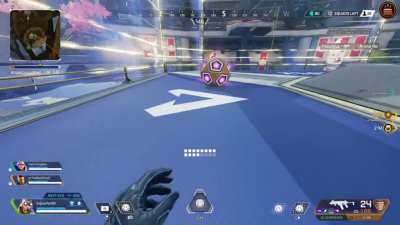 Got a rare melee animation in the ring I have never seen before