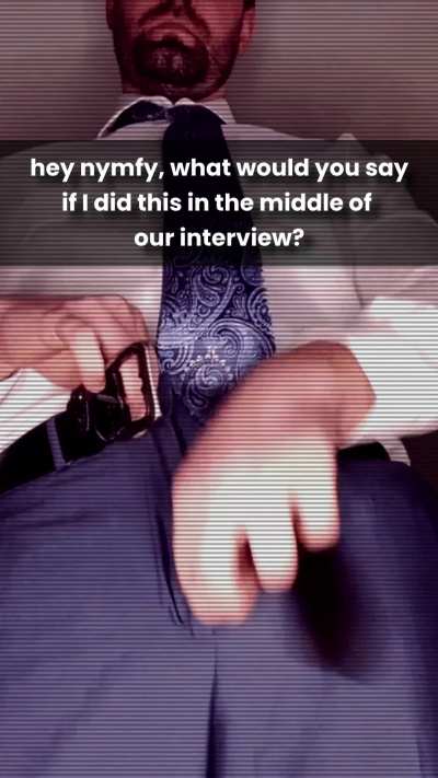 nymfy answering your personal questions about cock