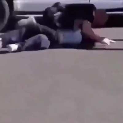 To escape from the police&hellip; movie style 