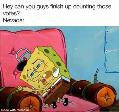 Why did Nevada stop counting??