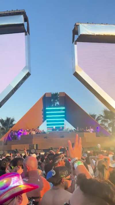 Last time Prydz played at coachella