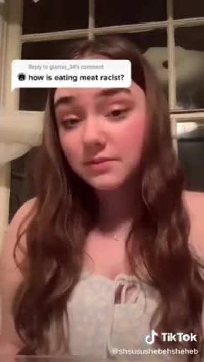 Eating meat is racist.