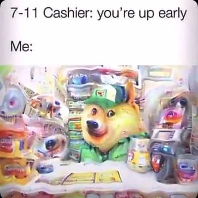 You&rsquo;re up early
