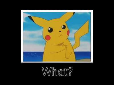 PIKACHUUUUUU