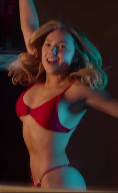 Peyton List - Bikini Jump - Slowed, Cropped, Looped, Brightened, AI'd and RIFE'd