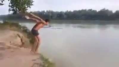 The no-jump jump