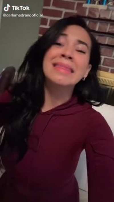 V&iacute;deo reciente en su cuenta de TikTok
