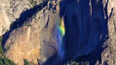 Yosemite Falls is beautiful 