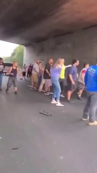 She did &ldquo;try&rdquo; to look for a crowbar at one point and did yell &ldquo;Get him out.&rdquo; in case no one thought of doing that...