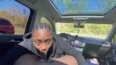 Damn in the car