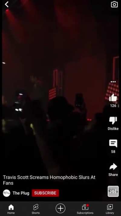 Travis Scott screams homophobic slurs at fans