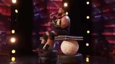Eddie Williams, Australia's strongest man.