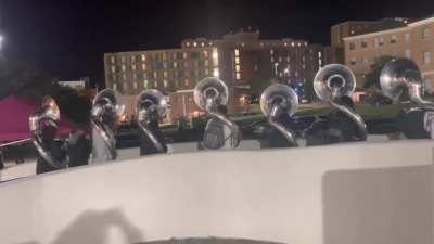 Me and my section playing &ldquo;Ultra Instinct&rdquo; Dragon Ball Super theme. How do we sound ?