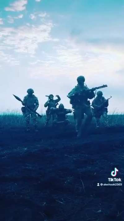 Ukrainian soldiers being metal af. If only Sparta had TikTok.