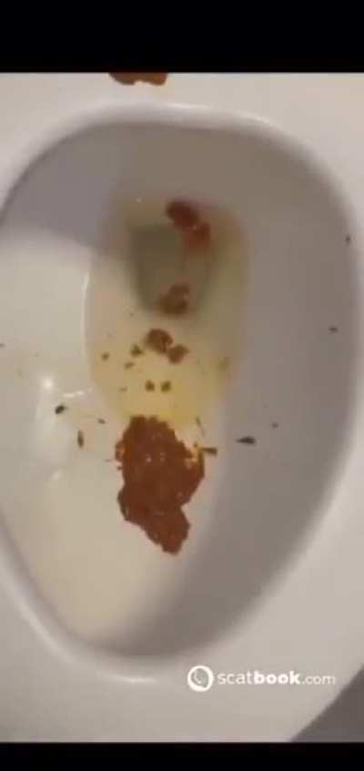 Goddess shits on your face(literally)