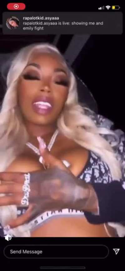 A little nip slip