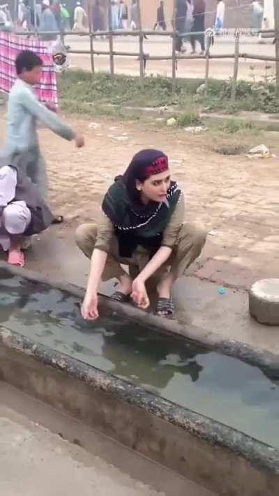 foot bath water