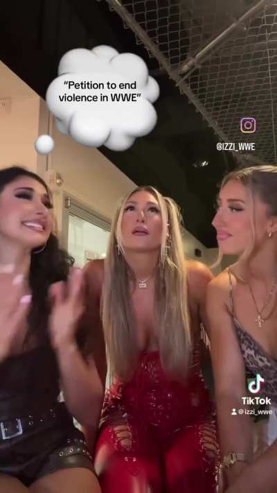 Izzi Dame with Adriana Rizzo and Arianna Grace | Instagram June 2024 