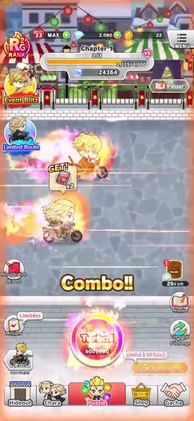 A little tip for the current event on PUZZ REVE &mdash;&amp;gt;