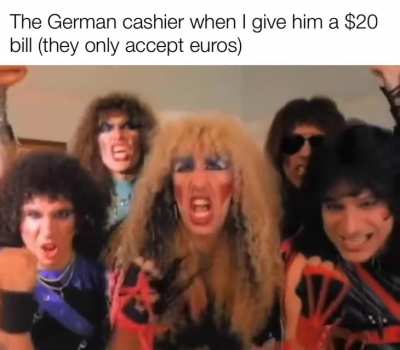 I&rsquo;ve never been to Europe. I&rsquo;m assuming that&rsquo;s how this works