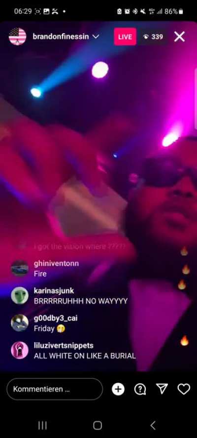 New All Alone Snippet previewed by Brandon 