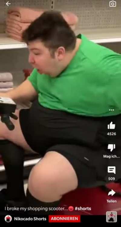 The scooter discriminates him 😡