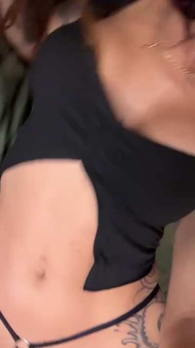 WANT TO LICK ME?