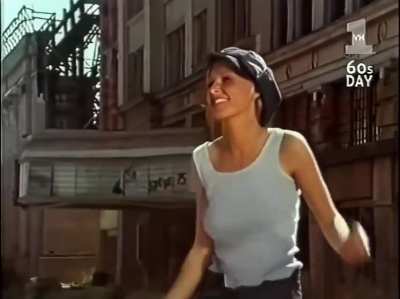 Lisa Leonard Dalton dancing to "Hang on Sloopy" by the McCoys, 1965