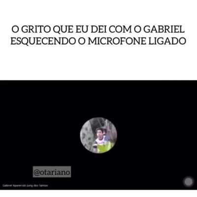 Aiai essa aula online 🤡