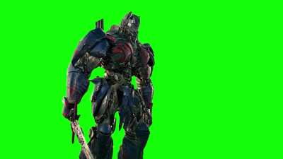 [MEME TEMPLATE] Optimus Prime saying "What Have I Done" Green Screen - Transformers: The Last Knight
