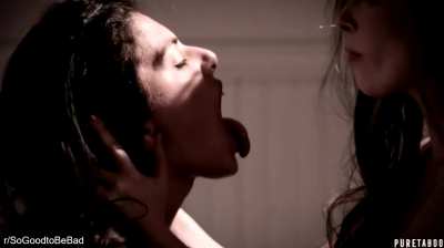 "Please choke me...slap me again...let me cum..."P