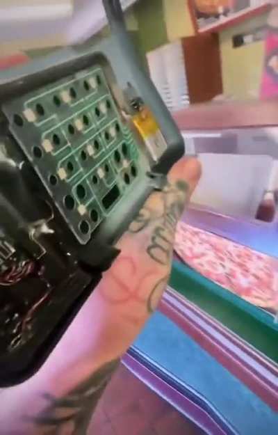 Be careful at shops..