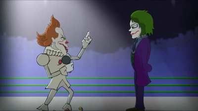 pennywise spittin