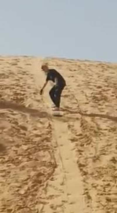 My gf had a fun time in the desert